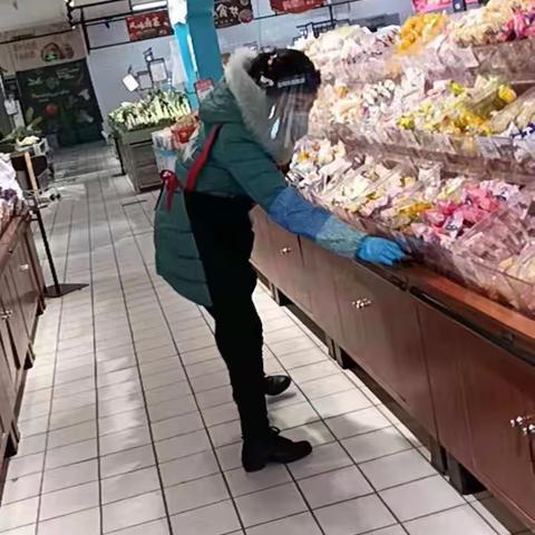 刘巷店周一清洁大扫除