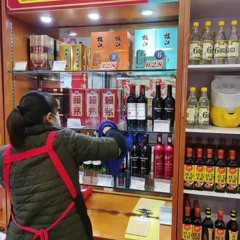 刘巷店清洁大扫除