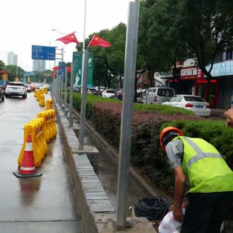 宾虹路优化改造工程建设一日报