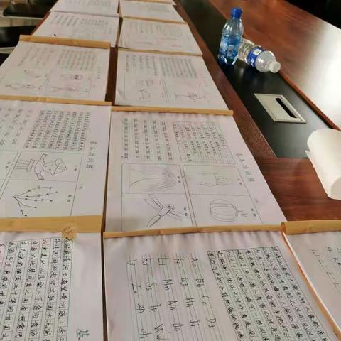 【董村中心校】“笔情墨缘风光美，妙笔生花咫尺全”口王小学教师基本功展示