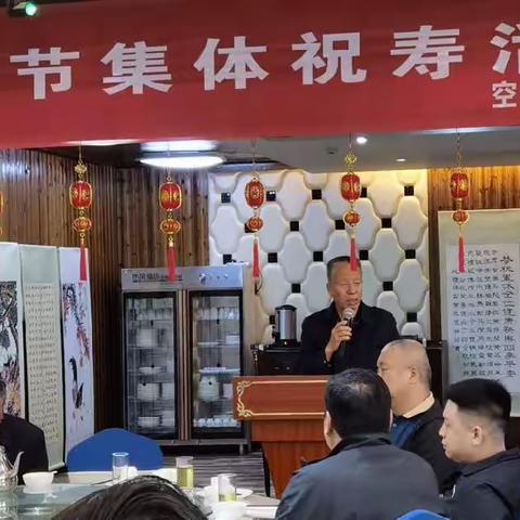 空电院三支部组织老军休干部过重阳