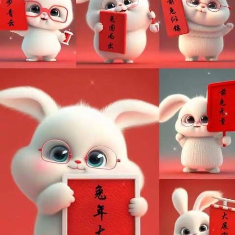 大展宏“兔”     幸福到家！——怀仁十小六（10）班