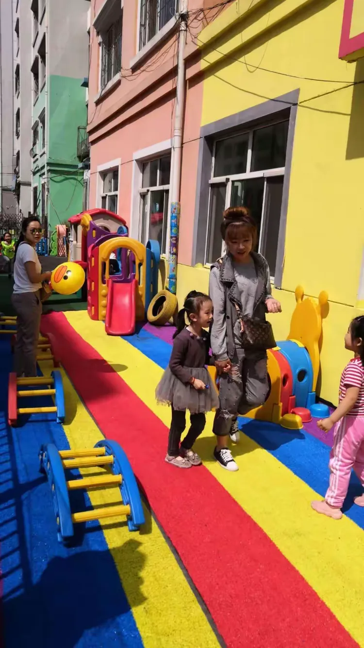 可欣幼儿园防拐骗演习活动