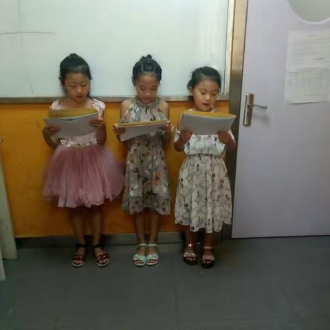 阅读一班的小朋友们，棒棒哒！