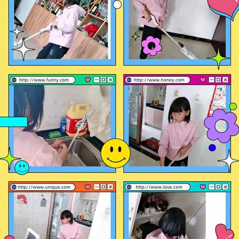 金碧小学一(1)班五一劳动节德育简报