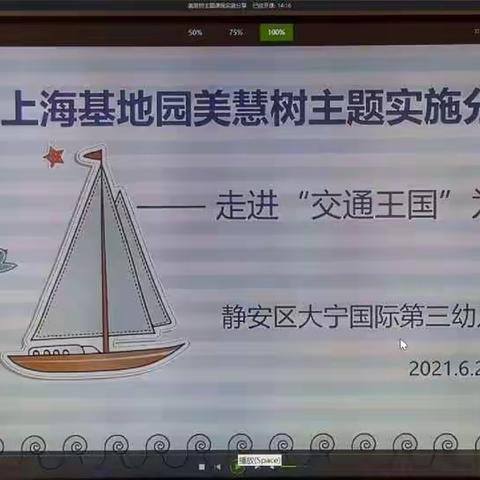 2021.6.24美慧树主题课程实施分享