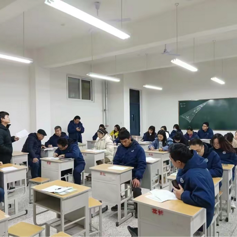 师生同考迎高考 教学相长提质量