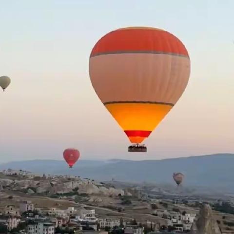 云游土耳其🇹🇷，观赏卡帕多奇亚热气球🎈