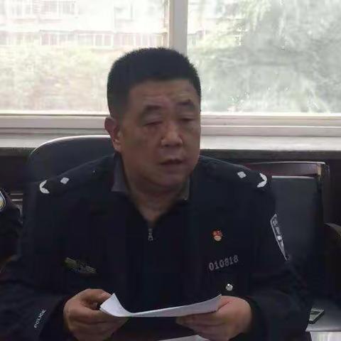 物侦支队组织召开扫黑除恶专项斗争专题会