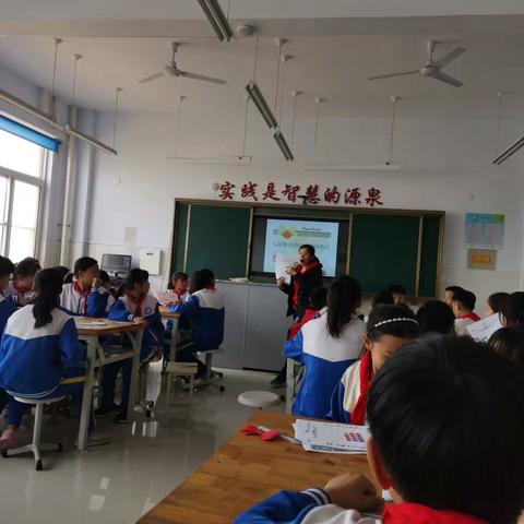 扬帆起航正当时  乘风破浪勇向前———淄角镇中心小学英语教研活动纪实