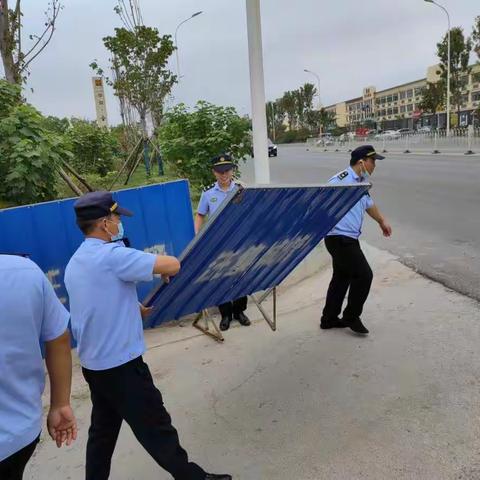 新洲区汪集街城管办“门前三包”日常工作动态