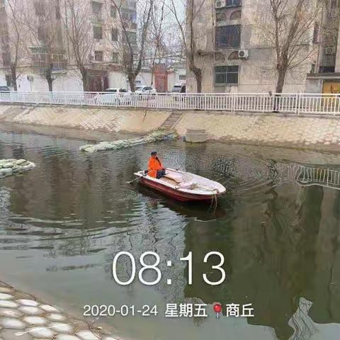 加大河道保洁，营造优良环境