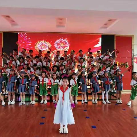 “永远跟党走，唱响中国梦”岳阳小学庆祝中国共产党成立100周年唱红歌比赛活动