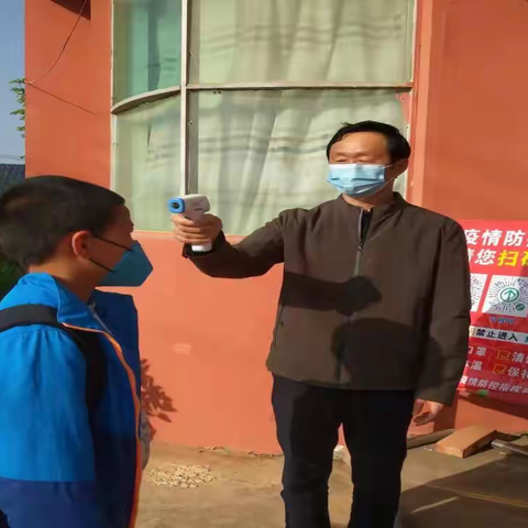 大塘小学“防疫老兵”