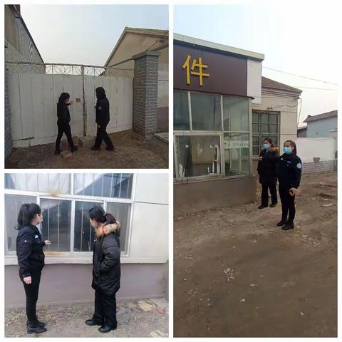 网格员巡查把好岁末安全关