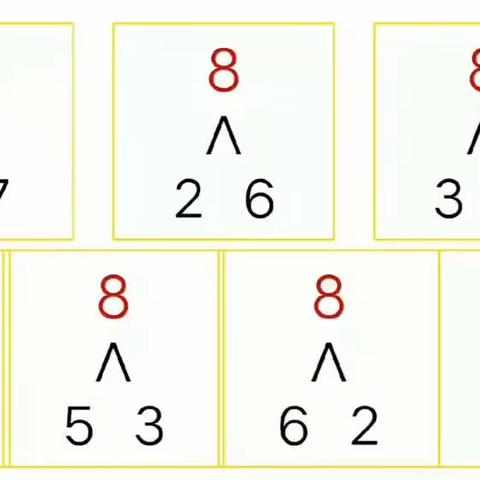 数学活动：8的加减法