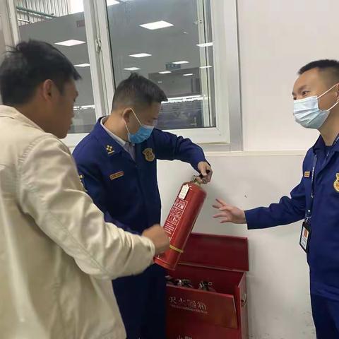 开发区大队开展企业消防安全检查