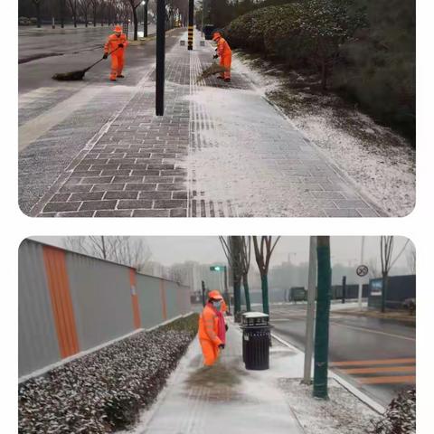 “以雪为令，闻雪而动”一全力保障城区道路环境