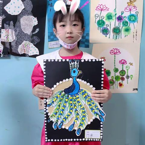 2022年米唐动漫儿童画暑假班作品展示