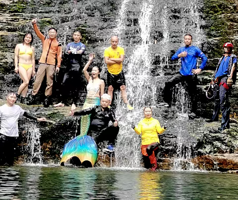 青山绿水承载青年人的胆识～归兰山