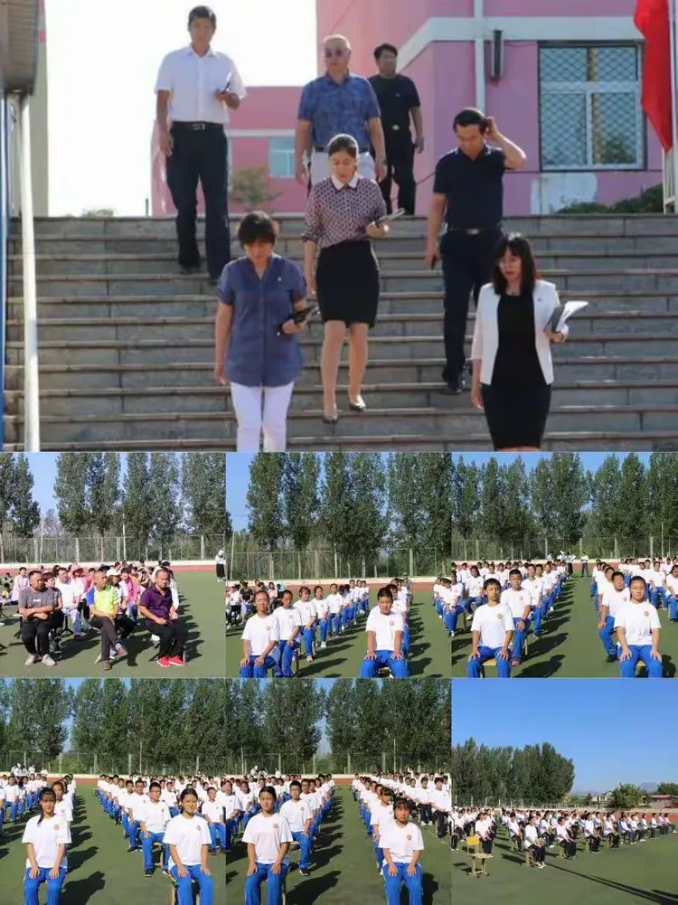 庆祝中华人民共和国成立七十周年暨石窝中学2019秋季开学典礼