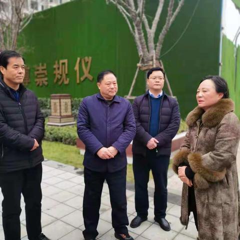 市城管委办公室调研宛城区城市精细化管理工作