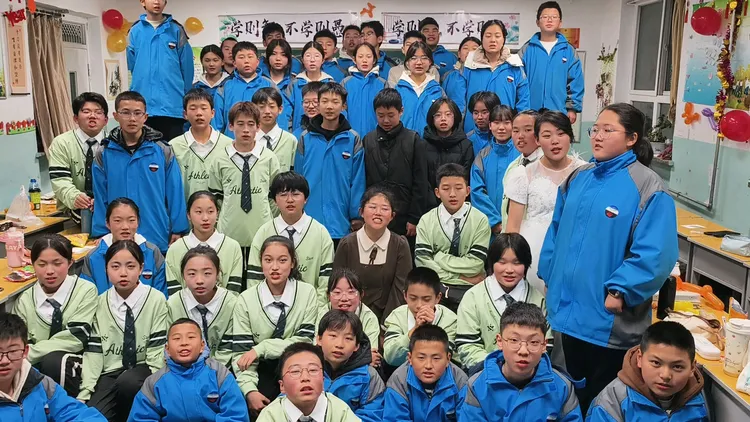 2025 年古交市第十二中学校元旦迎新系列活动