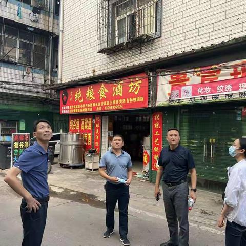 【汉兴街道华安里社区】自建房消防通道巡查简讯