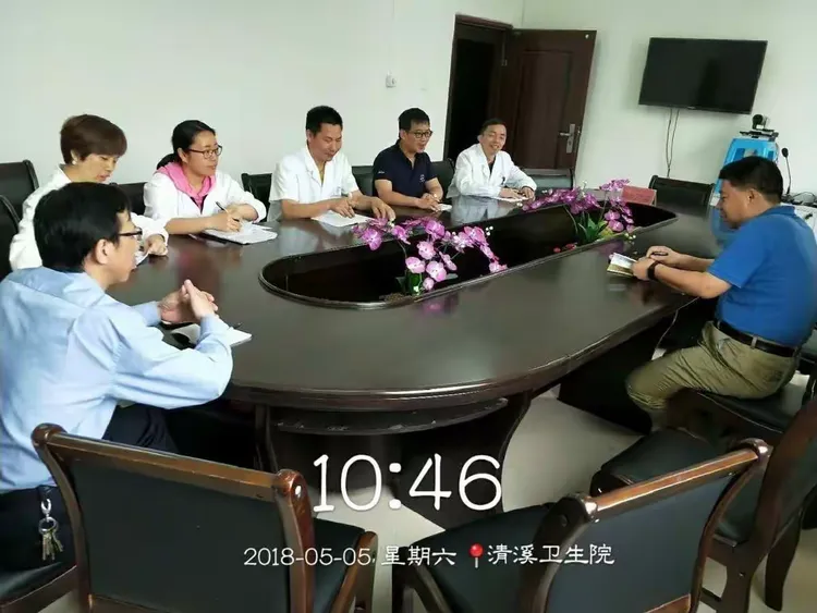 尤溪县总医院杨孝灯院长来我院调研工作