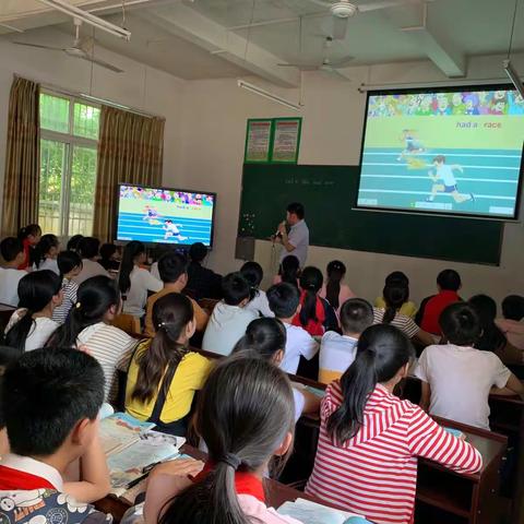 记2018-2019学年第二学期赣州市凤岗中心小学英语教研活动