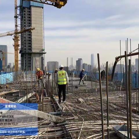 2021年01月09日，天气：晴。现场施工情况