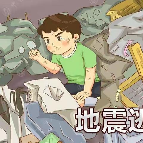 “地震来了，我不怕”防震减灾光雅南坑幼儿园地震演练