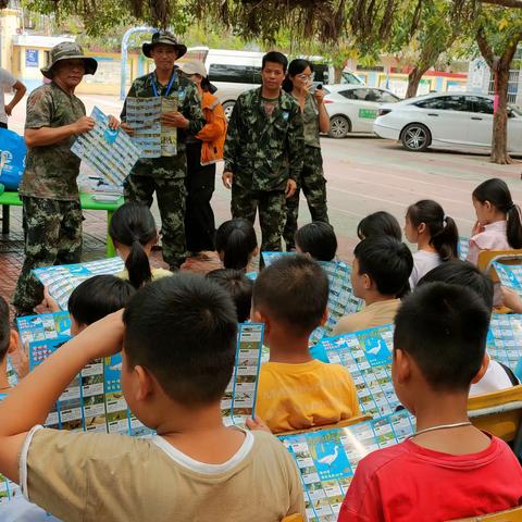护鸟爱鸟 均衡生态 ——记儋州湾护鸟爱鸟进校园活动