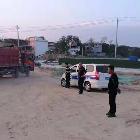 渣土管控抓常态，我们行动中