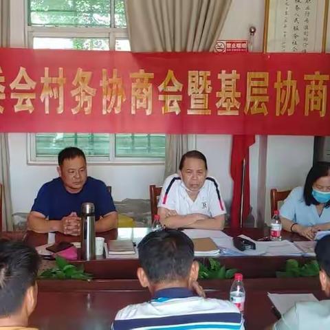 海尾镇打显村召开第一次基层民主协商会议事会议