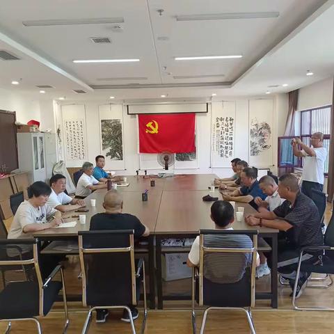 中共洋县根石盆景艺术协会党支部庆祝中国共产党建党102周年