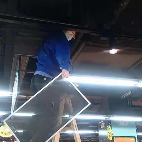 咸安店新风每日开启与消毒