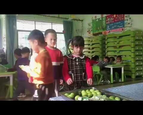 中安幼大一班第二周部分生活照