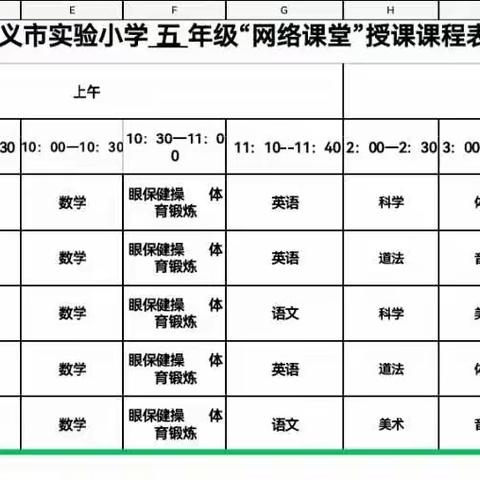 相聚云端，助力成长 ——巩义市实验小学五年级线上教学纪实