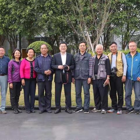 北海市老摄影家协会到防港市采风