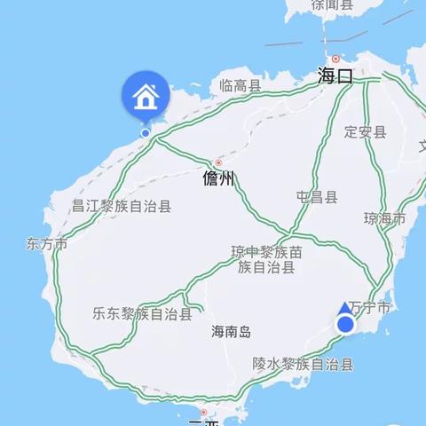 海南省儋州市排浦镇海花岛、儋州市东坡书院