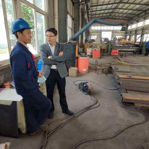 区应急局对济南安地冶金机械设备有限公司开展执法检查