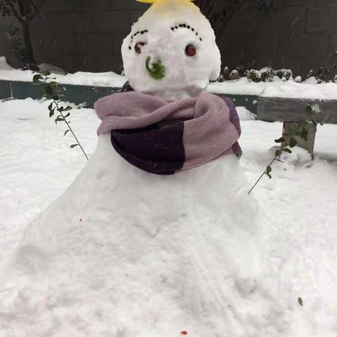 小宝贝和雪天的第一次约会