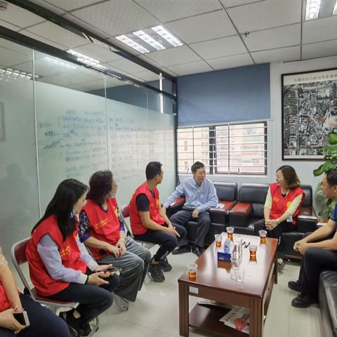 结对子，促共建——区工业和信息化局机关支部与五和社区工作站支部联合开展主题党日活动