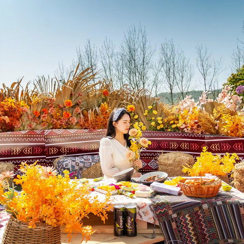 走进花谷奇缘，邂逅最美秋花，征集最美模特，品仙姑老鹅！