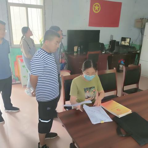 区委组织部开展换届“回头看”督导调研活动
