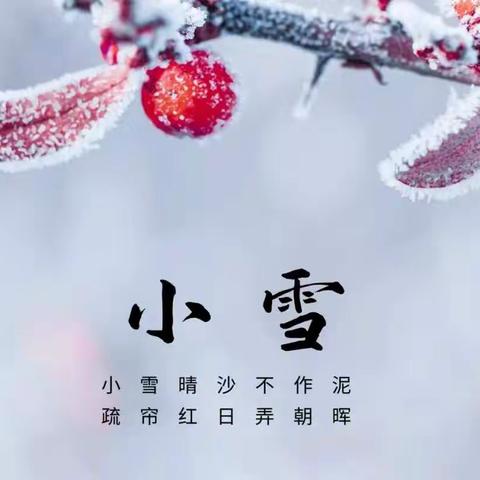 小雪到❄️，冬始俏⛄——胡西幼儿园大班级部