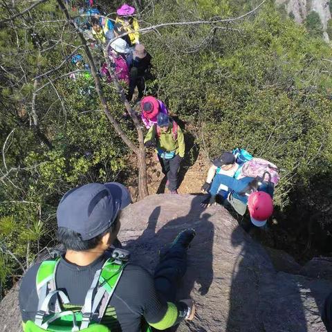 20180311建德千源山，体验摁捂心跳的感觉