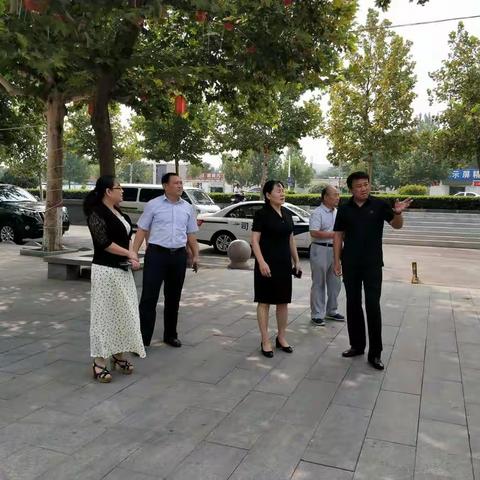 “七五”普法中期督导检查组到后百家社区督导检查