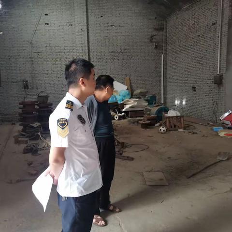 区发改委第四督导组持续开展“散乱污”督导检查